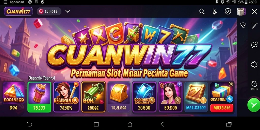 Tampilan menarik dari gameplay slot CUANWIN77
