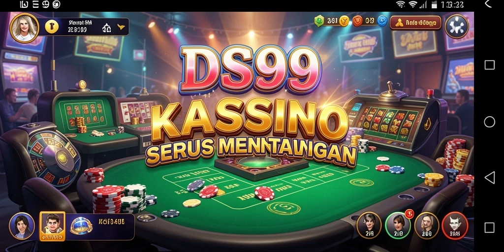 Gambar menunjukkan suasana seru dalam permainan Kasino di DS99.