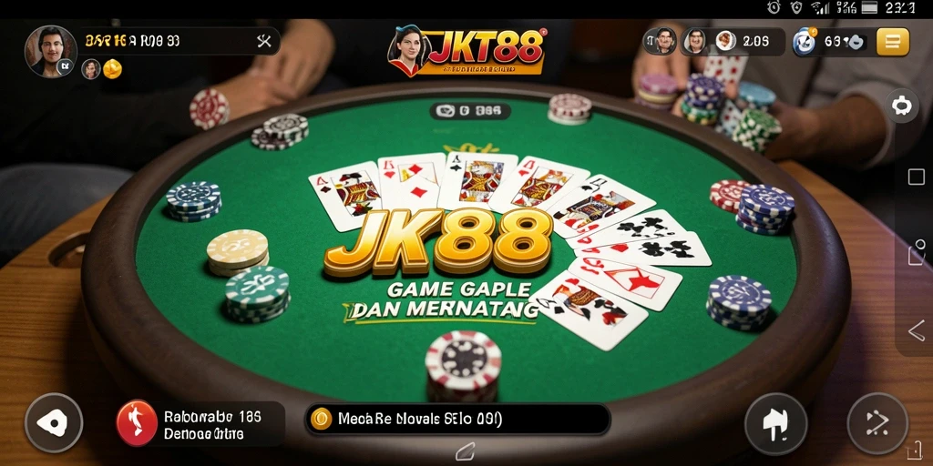 Gameplay seru dan menarik dari JKT88 dalam Gaple.