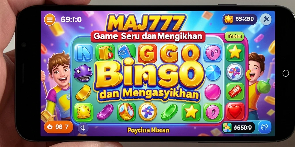 Screenshot gameplay MAJ777 menampilkan pengalaman bermain Bingo yang seru.