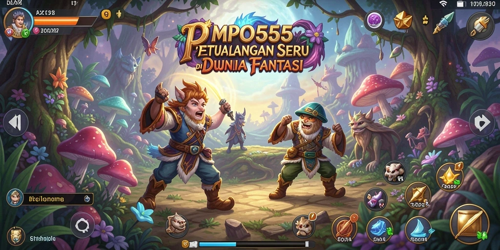 Tangkapan layar gameplay MPO555 menunjukkan aksi petualangan yang mendebarkan.