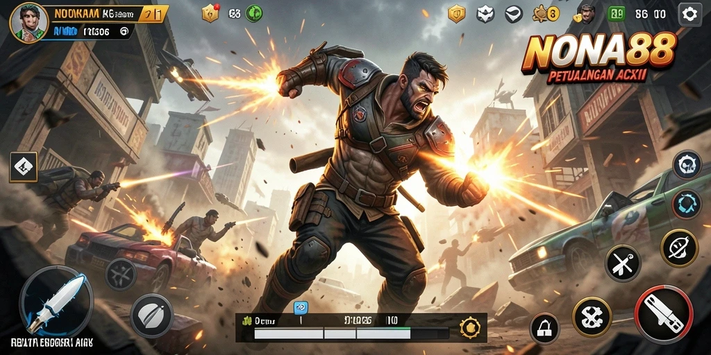 Screenshot gameplay NONA88 yang menampilkan aksi seru.