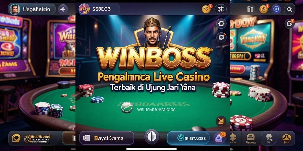 Tampilan gameplay mendebarkan di WINBOSS Live Casino.